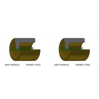 2X Frenkit 41,8Mm Kolben Bremssattel Vorne Passend FüR Ford Ranger