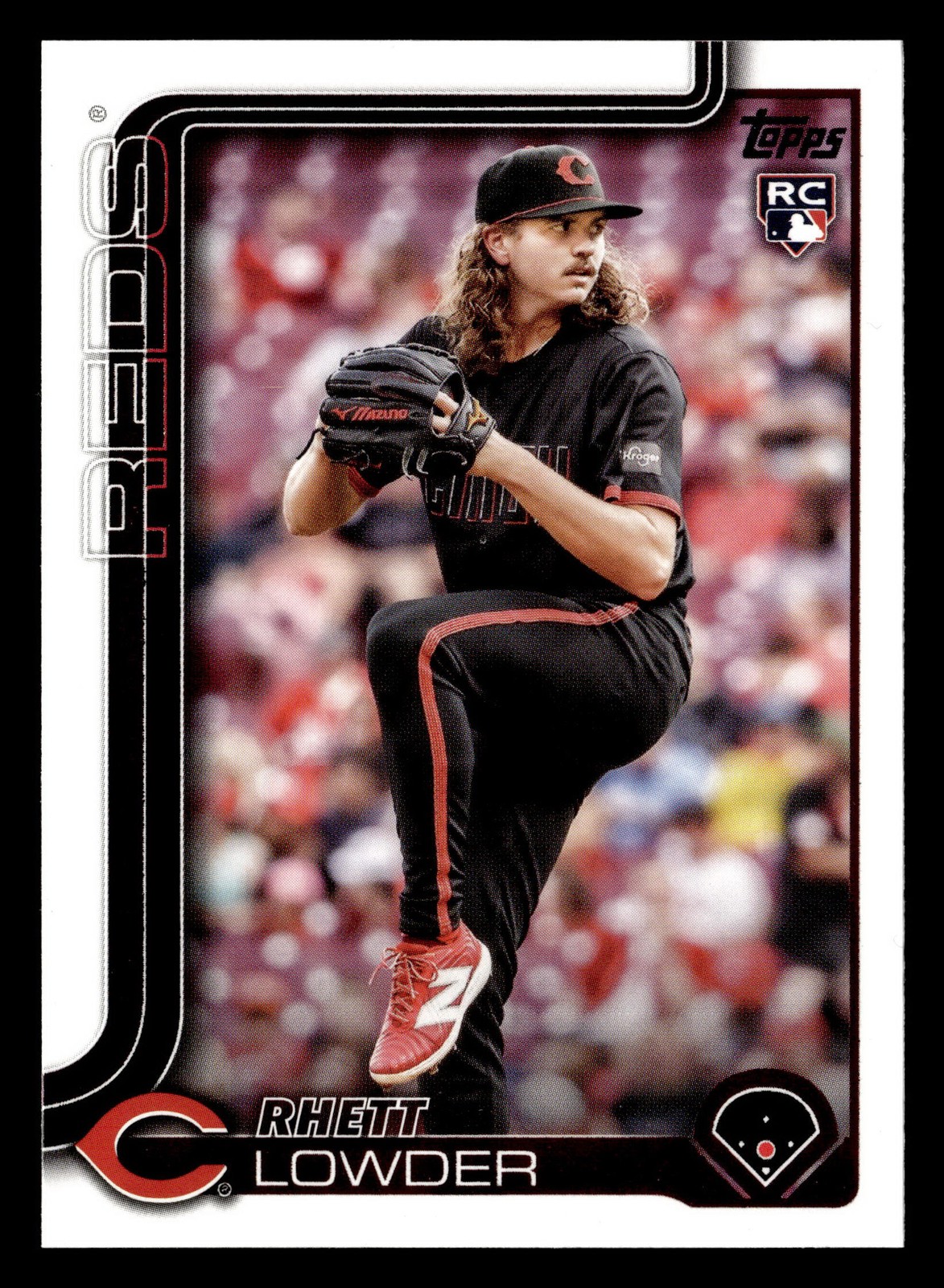 Rhett Lowder 2025 Topps #205 Cincinnati Reds ROOKIE *098