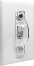 Magnetic Light Switch Guards, Light Switch Plate and Outlet Cover Clear, 2 Pack