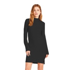 BB Dakota Talking Body Mini Dress in Black