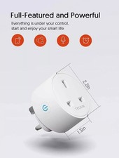 Teckin SP27 Mini WiFi Smart Plug UK | Alexa Google Home | Remote Control | 4PCS