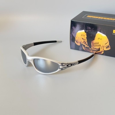 Oakley Straight Jacket 99 Muzm OO9505 Silver Frames/Silver Lenses