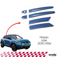 Door Handle Chrome Cover Trim 4pcs for Nissan Juke 2010-After Stainless Steel