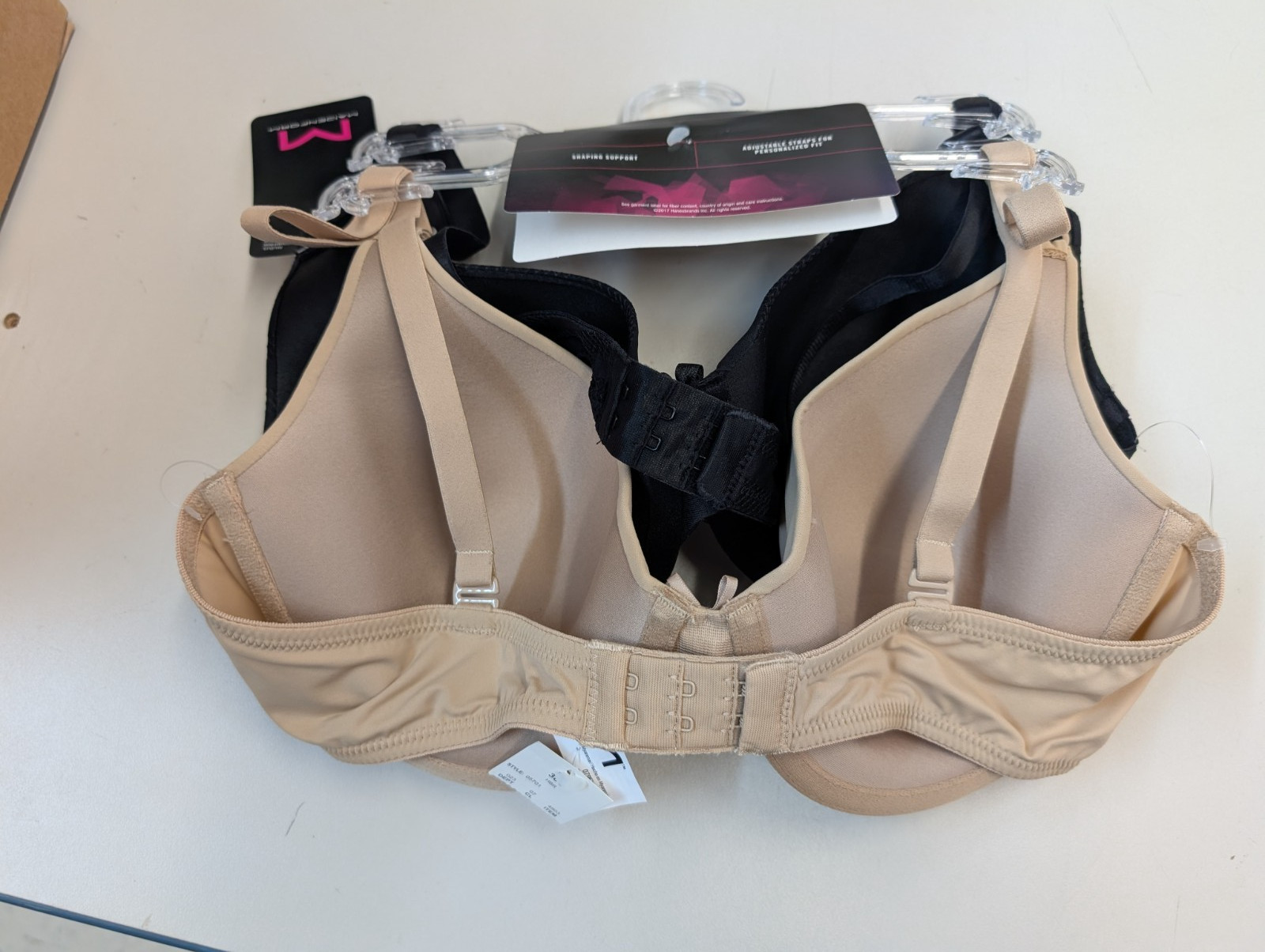 Maidenform 06562J One Fabulous Fit T-Shirt Underwire 2-Pack Demi Bras 36B