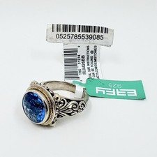 EFFY Balissima Blue Topaz Ring in 18k Gold & ...