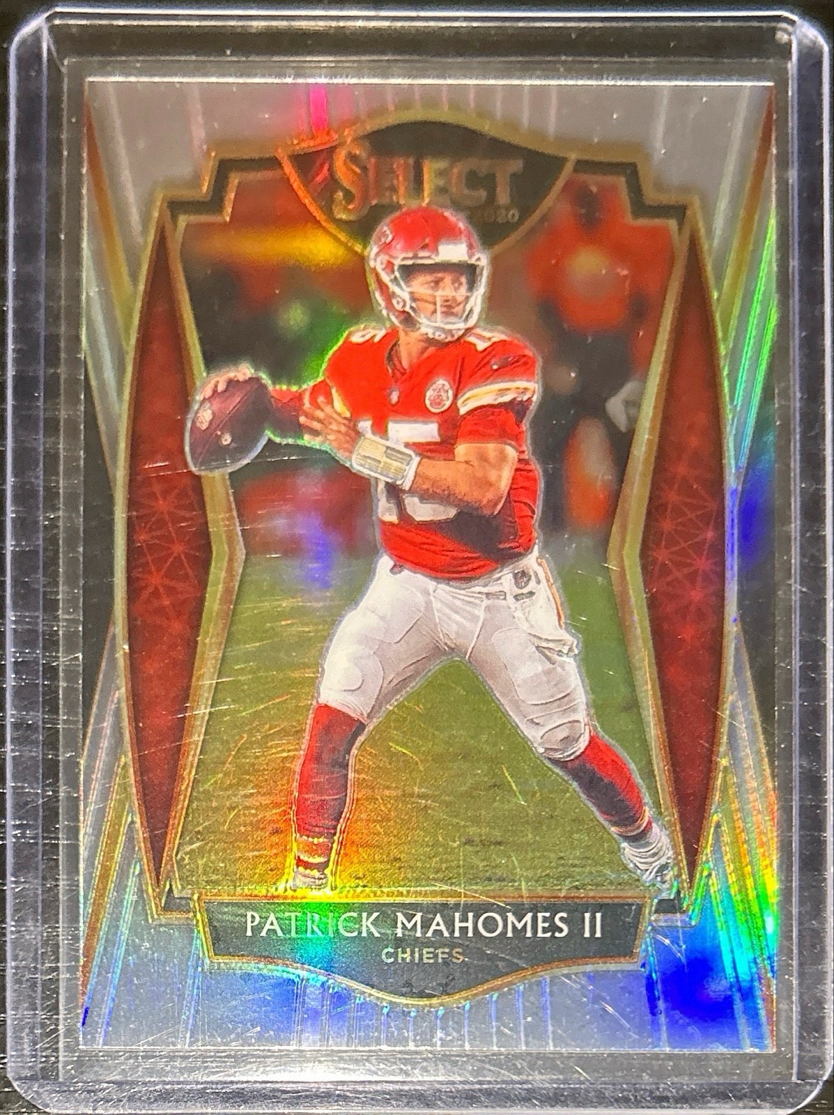 2020 Panini Select - Premier Level Patrick Mahomes II #130 Silver Prizm