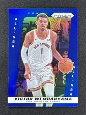 2024-25 Panini Prizm DECA Victor Wembanyama #285 Blue Prizm All-NBA Spurs /149