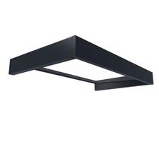 Vordach Haustür Überdachung Haustürvordach Metall Palram anthrazit 95x160x17cm