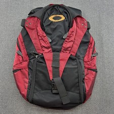 Oakley Icon Vintage 90s Tactical Backpack Rucksack Red Black Gorpcore Software