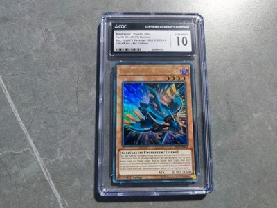 Überfallraptor Ruderkauz Yu-Gi-Oh 2017 Bol: Light's Revenge 1st. Ed. CGC 10