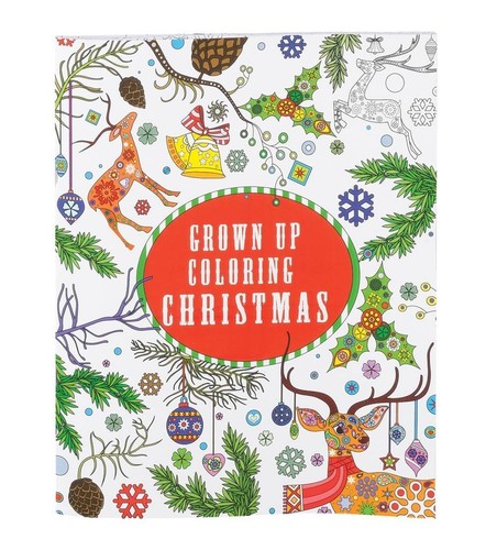Grown Up Holiday Coloring Book