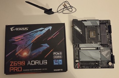 GIGABYTE Z690 AORUS Pro Mainboard Intel Sockel 1700 Intel Z690 DDR5 USB-C M.2
