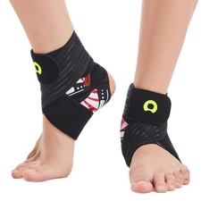 2 Pack Ankle Brace Compression Support for Men Women with Straps