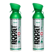 Boost Oxygen Supplemental Oxygen - 10 Liter - Natural Aroma -2 Pack