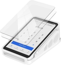 Protective Hard Case and Screen Protector for Square Terminal, Anti-Slip Grip