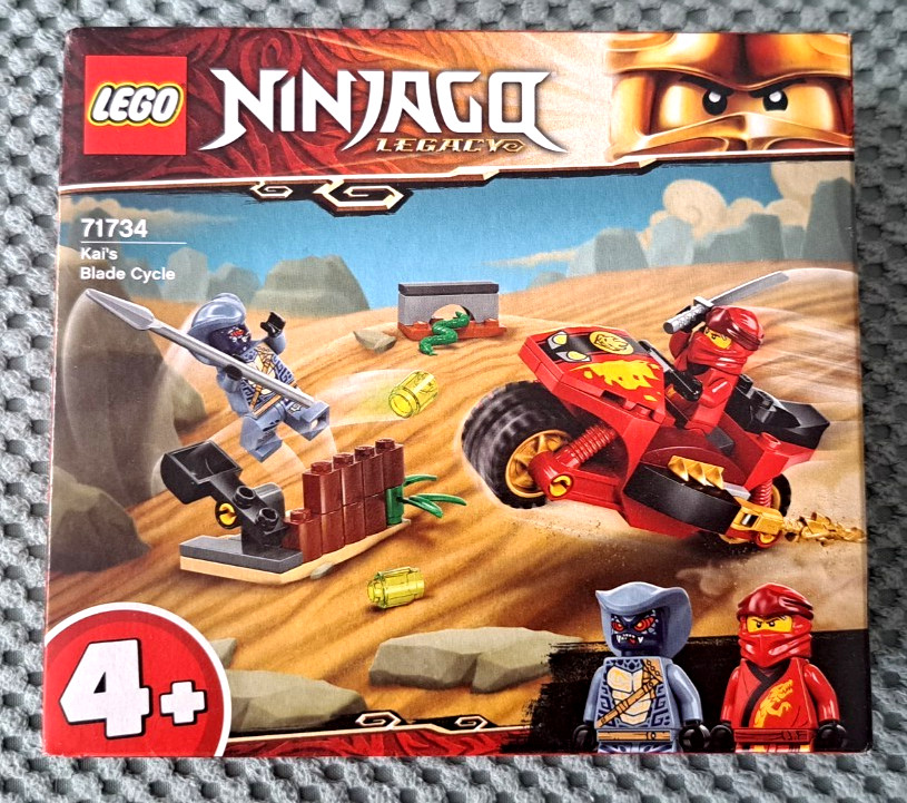 LEGO NINJAGO Legacy 71734 Kai Fire Bike Set - New Sealed Box