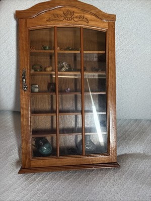 Nick Nack Glass Door Cabinet