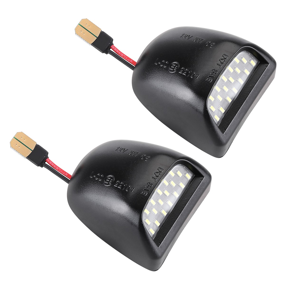 LED License Plate Light for GMC Yukon Sierra 1500 2500 Chevy Tahoe