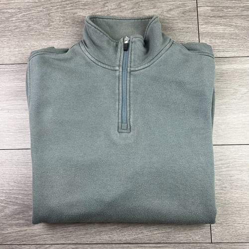 Mens Adidas Equipment Grey Quarter Zip Jumper Sweater Top Size M - Picture 8 of 8