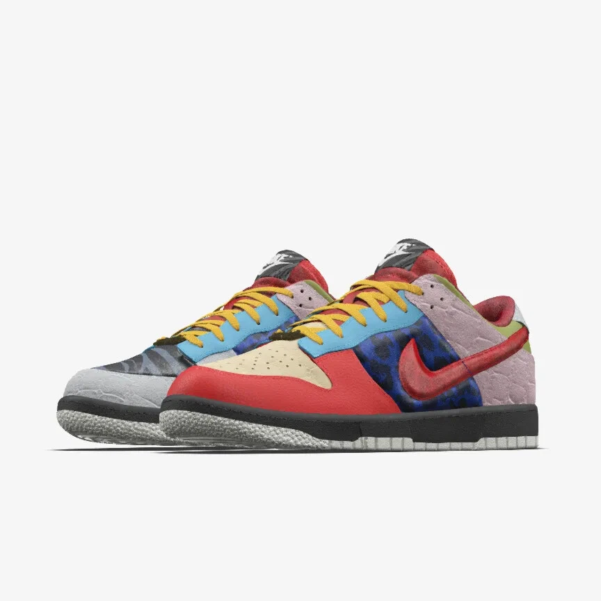 Dunk low deals leather