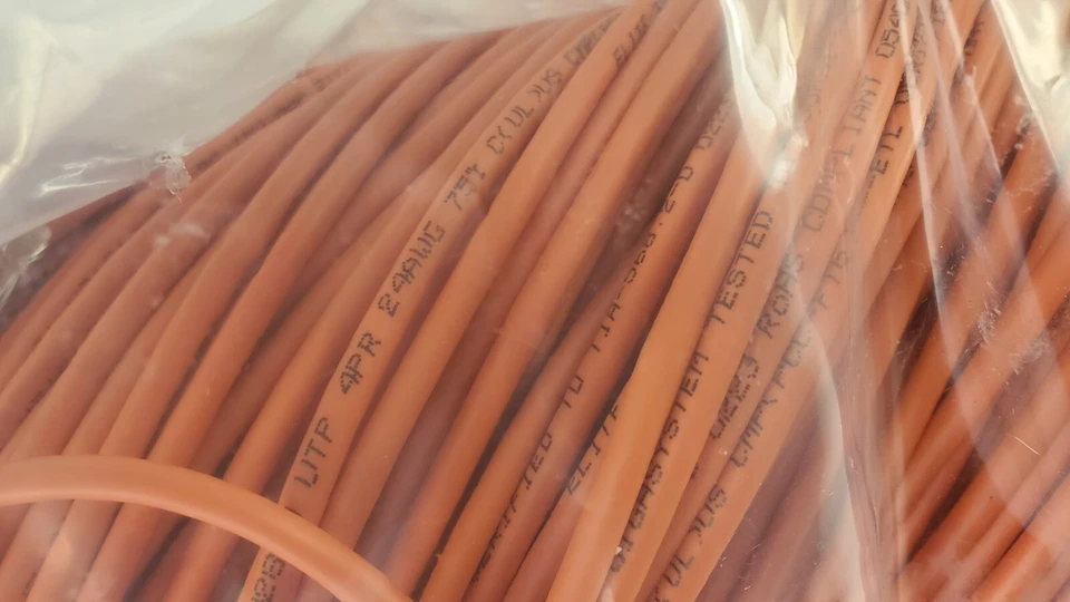 Cat5e Gigasystem Cable Exchange Network Wire Internet Patch Ethernet 50ft QTY 15 - Image 3 of 4