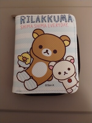 Rilakkuma SAN-X  Wallet - Shima Shima Everyday - NEW W/O TAGS-