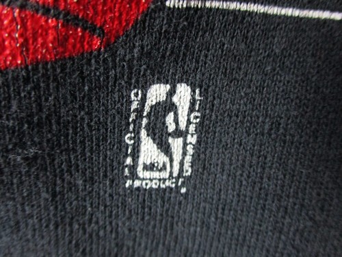 Sudadera De Colección NBA Chicago Bulls Para Hombre Grande Negra Salem Suéter Hecha en EE. UU. - Imagen 7 de 14