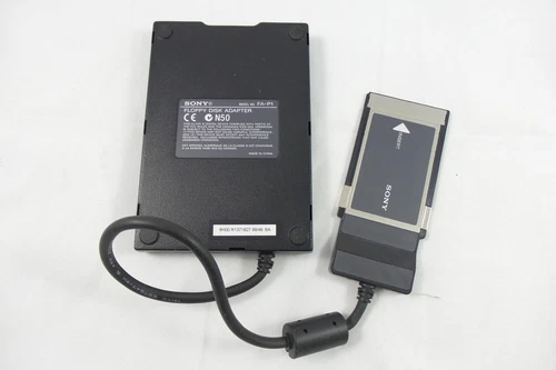 Sony External Floppy Disk Drive - PCMCIA Adapter