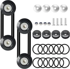 8PCS Bumper Quick Release Quick Release Bumper Clip Front Rear Bumper Fastener