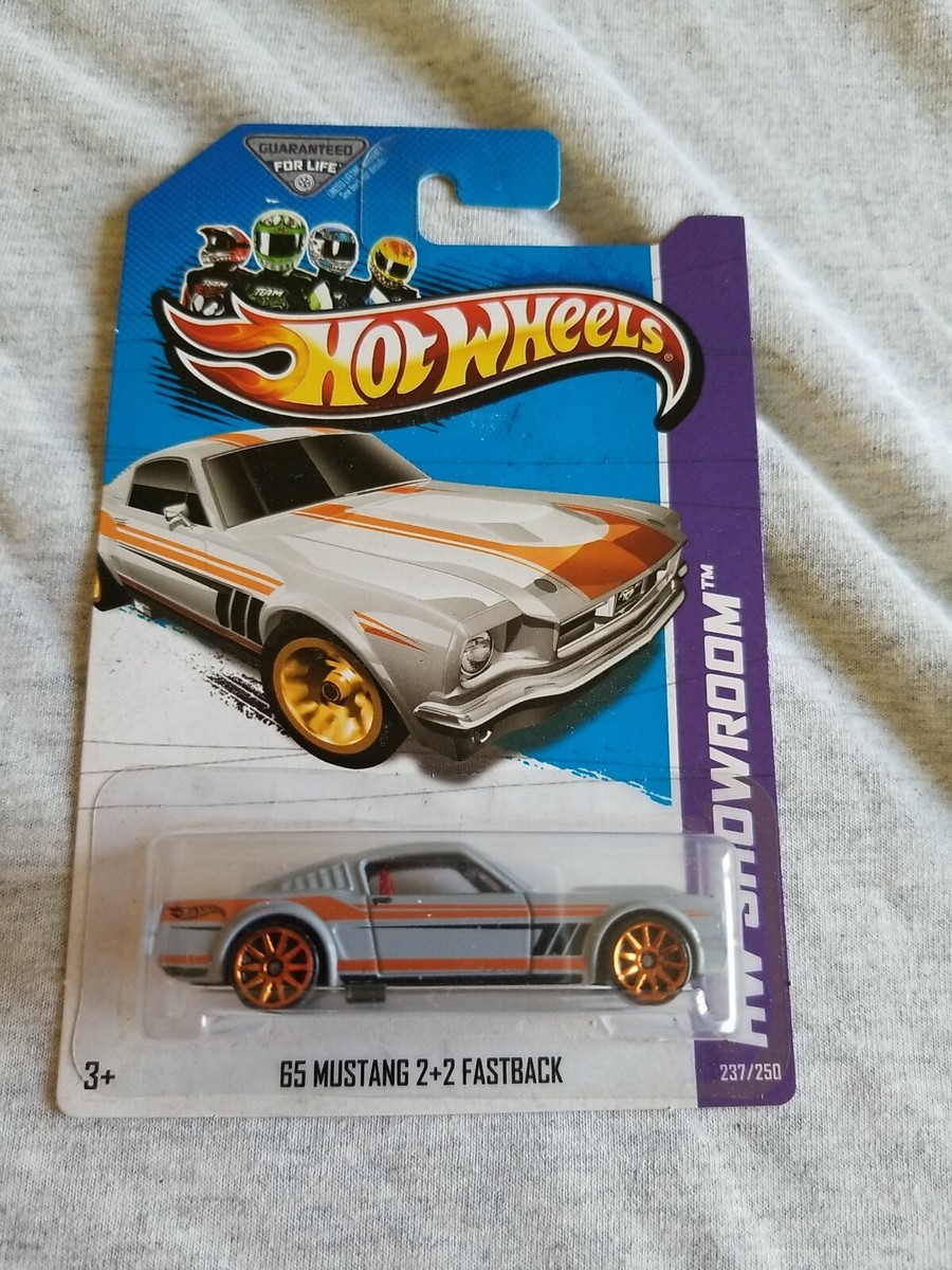 2013 Hot Wheels 65 MUSTANG 2+2 FASTBACK Gray 237/250