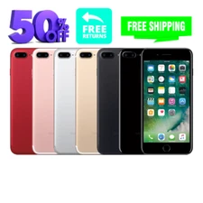 Apple iPhone 7 Plus Black Red Silver iOS 4G -32GB- Unlocked CDMA At&t T-Mobile