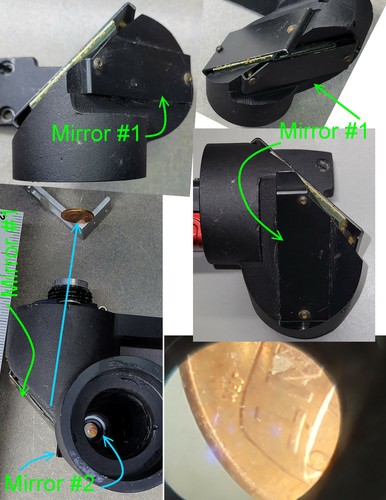 Tubo de ángulo de 135 grados para espejo reflector de 90 grados con lente óptica - Imagen 8 de 12