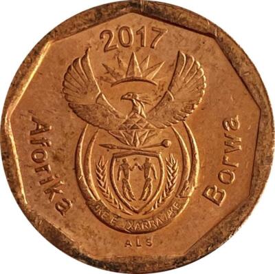 South Africa 10 Cents Coin | Tswana Legend - Aforika Borwa | 2017