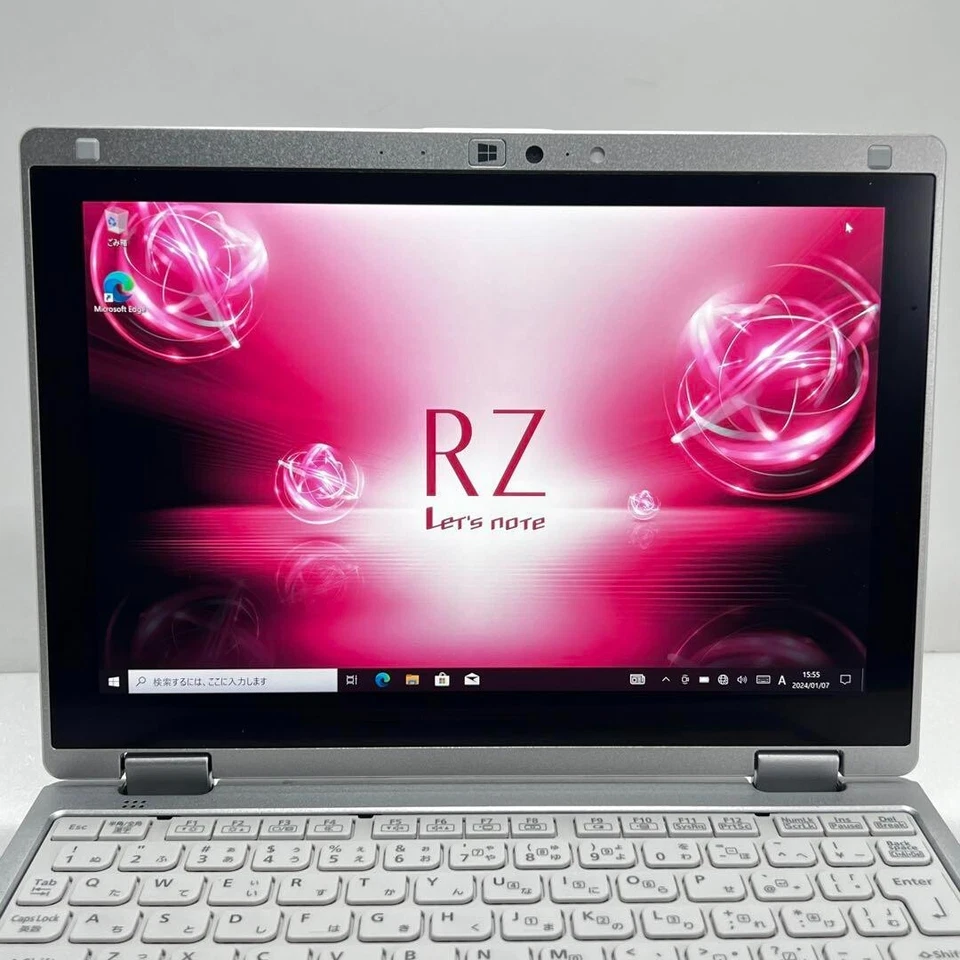 Panasonic CF-RZ6 HARDBOOK LET'S NOTE i5-7Y57 SSD256GB 8GB 2in1yoga con AC - Immagine 2 di 4