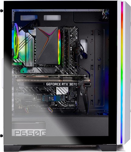 NEW Skytech Chronos RTX 4070 Ti PC Desktop ST-CHRONOS-0638-W-AM Ryzen 7 5700X - Picture 2 of 5