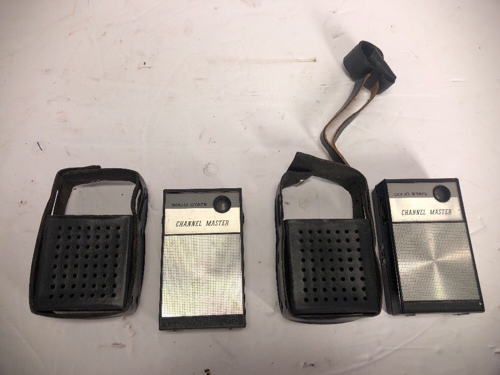 Channel Master Transistor Solid State Radios Model 6457 Pair Channel Master Transistor Solid State Radios Model 6457 Pair
