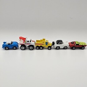 Galoob Micro Machines Vehicles Lot of 5 Vintage Micromachines 1980's
