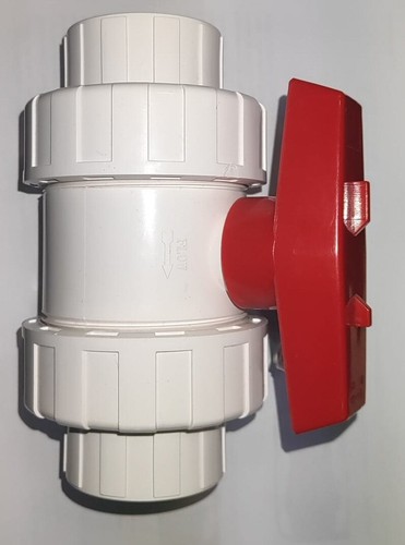 pool pond d/union ball valve 1.5" pool fitting White PN16 - Picture 8 of 8