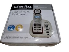 Clarity XLC3.4 DECT 6.0 Extra Loud Cordless Phone Hearing Loss Low Speech