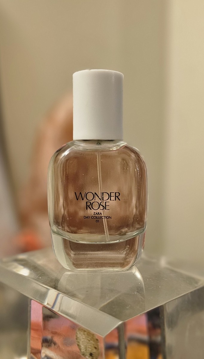 ZARA Wonder Rose Day Collection Eau De Toilette 1oz /30ml NEW