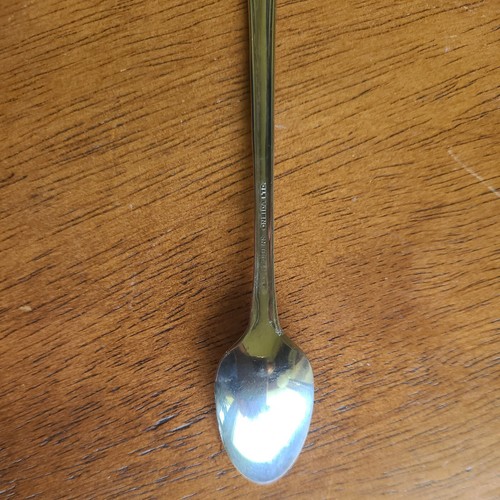 Oneida sterling silver GLENROSE WOODCLIFF BABY INFANT FEEDING SPOON 5-5/8" - Picture 5 of 5