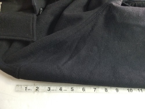 Oobe Brand 100% Black Wool Jacket Sport Coat Button up Men's Size Large - Picture 7 of 14