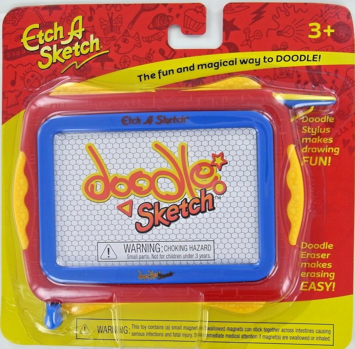 Pocket DOODLE SKETCH Magnetic Drawing Toy Ohio Art 67100 Plastic Creative NEW