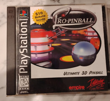 1996 Pro Pinball Ultimate 3D Pinball Sony Playstation 1 PS1 Complete In Box CIB
