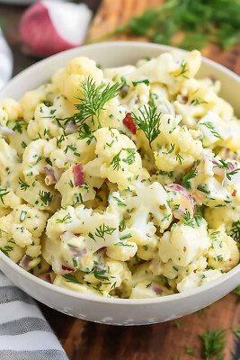 Kartoffelsalat mit Sahne, Ei und eingelegten Gurken 1x1kg