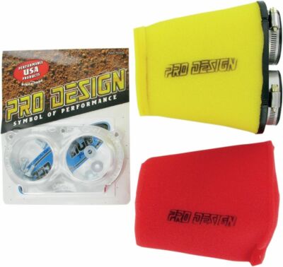 Pro Design Pro Flow Foam Air Filter Intake Kit Yamaha Raptor 660 660R PD-205