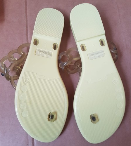 Melissa Flip Flops Sucess Light Green Sandals UK 7, EUR 40 (N29) - Picture 5 of 5