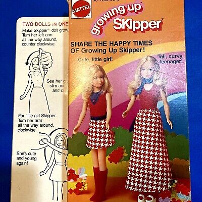 Vintage 1975 Growing Up Skipper fMattel #7259 in Original Box As Seen In  Movie⭐️