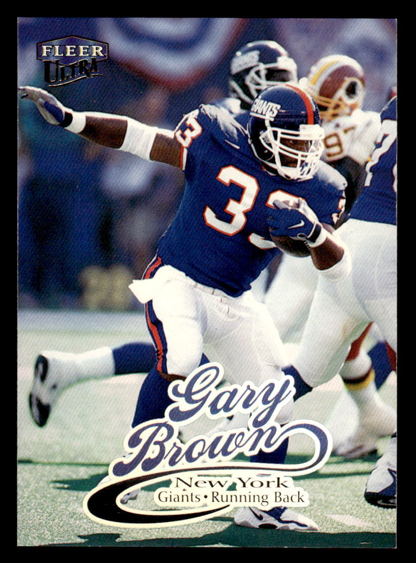 Gary Brown New York Giants 1999 Fleer Ultra 238 eBay