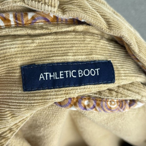 Bonobos Mens Athletic Boot Corduroy Pants 35/32 Beige 100% Cotton 5813 - Picture 4 of 11